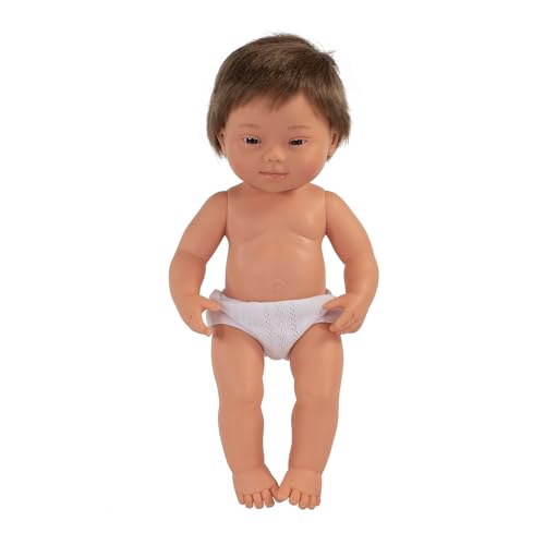 Miniland 31068 - Bambola caucasica, 38 cm, MLE31068