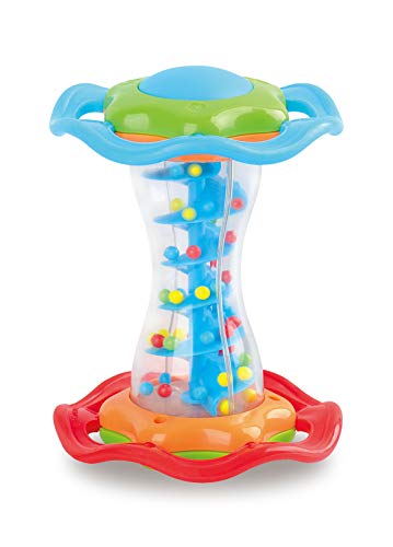 Miniland - Giocattolo Musicale per Bambini Bastone Antipioggia con Suono Piacevole, Colore: Blu, Rosso e Arancione 97285