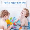 OOTSR Giocattoli da Bagno per Bambini, 6PCS Dinosauro da Giocattoli Adatti a Neonati e Bambini per Natale, Compleanno e Pasqua - immagine 6