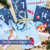 Papierdrachen - Calendario dell'Avvento per fai da te, set 7, in inglese, 24 cartoline da personalizzare, per il periodo prenatalizio, con motivi carini, da appendere - immagine 9