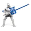 Papo -Dipinta a mano- figurina-Medioevo Mitico-Cavaliere leone con lancia-39760-Collezione -Adatto a bambini e bambine - A partire dai 3 anni di età, Multicolore