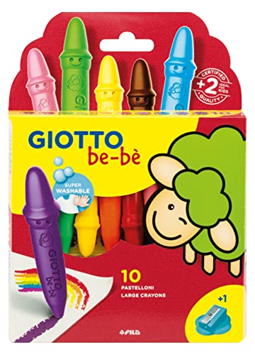 Pastelloni Cera Giotto Bebe' 10 Pz - Giochi e Prodotti per l'Età