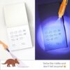 Penna Invisibile e Taccuino Dinosauri - BONNYCO | Gadget Compleanno Bambini, Bomboniere Compleanno, Giocattoli Pignatta | Regalini Fine Festa Compleanno Bambino | Gadget Bambini Dinosauri - immagine 5