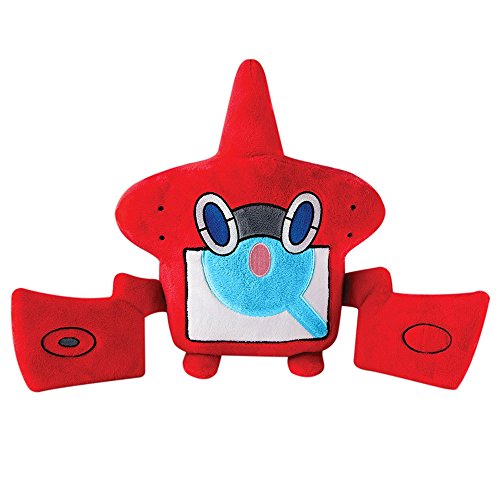 Pokémon T19352 - Tomy Big Peluche Rotom, Giocattolo di Alta qualità Morbida per Il Gioco e la Raccolta 25 cm, da 3 Anni, Peluche, Colori Assortiti