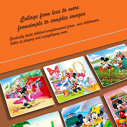 Puzzle per bambini, da 2 anni in su, puzzle colorati, 6 in 1 puzzle a cornice, puzzle educativi per l'età prescolare, puzzle per l'allenamento del cervello per bambini - immagine 4