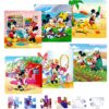 Puzzle per bambini, da 2 anni in su, puzzle colorati, 6 in 1 puzzle a cornice, puzzle educativi per l'età prescolare, puzzle per l'allenamento del cervello per bambini