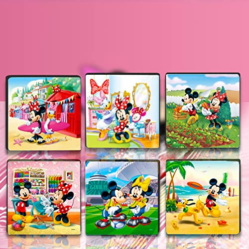 Puzzle per bambini, da 2 anni in su, puzzle colorati, 6 in 1 puzzle a cornice, puzzle educativi per l'età prescolare, puzzle per l'allenamento del cervello per bambini - immagine 5