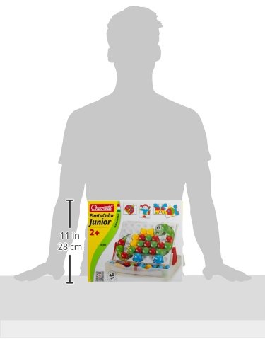 Quercetti 4190 - Gioco Fanta Color Junior 48, a partire da 2 anni, multicolore - immagine 11