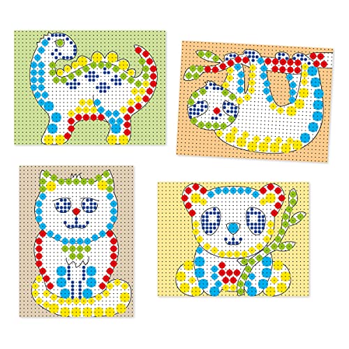 Quercetti- Fantacolor Portable, Multicolore, x, da 3 a 6 anni, 0923 - immagine 5