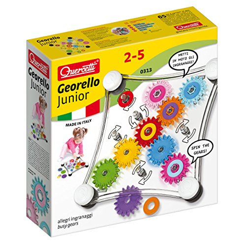 Quercetti-Quercetti-0313 Georello Junior, Colore Beige, 0313