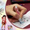 Rainbow High Valigetta Colori per Bambini - Kit Colori per Disegnare e Dipingere Set acquerelli Bambini Pennarelli Matite Pastelli - Regalo Creativo per Bambine - immagine 4