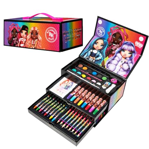 Rainbow High Valigetta Colori per Bambini – Kit Colori per