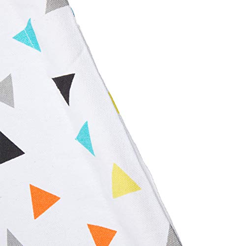 Relaxdays Tenda Giocattolo per Bambini, con Fondo, con Borsa per il Trasporto, HxLxP 160 x 115 x 115 cm, bianca/colorata - immagine 9