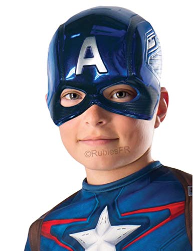 Rubie's 39217NS Marvel Avengers Capitan America Deluxe - Maschera per bambini, accessorio per bambini, taglia unica - immagine 4