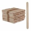 Set da 2000 Bastoncini di Legno, Legnetti dei Ghiaccioli per DIY, Bricolage, Dolci, HxL 11,5 x 1 cm, naturale