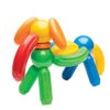 Stick-O Basic 30-Piece Magnetic Building Blocks Toy. Funky, Chunky, Grippy Pieces Preschool Hands., Rainbow, 901003 - immagine 4