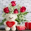 THE TWIDDLERS - Morbido Orsacchiotto - con Scritta Ti Amo su Un Cuore di Peluche/Perfetto per San Valentino - immagine 7