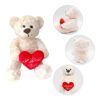 Valentino Orsacchiotto Decorazione Teddy Bear Kuschelbär Orsacchiotto Grande Morbido Teddy Peluche Regalo Giocattolo per Bambini Regalo di compleanno - immagine 4