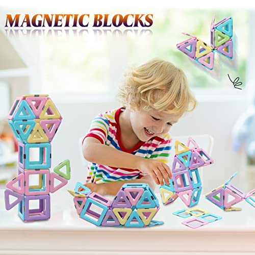 38 Pezzi Costruzioni Magnetiche per Bambini 3 4 5 6 7 8 Anni Giochi  Educativo Magneti Compleanno Natale Ottima Idea Regalo : : Giochi e  giocattoli