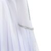 Aoiviss Vestito da Principessa Elsa Costume Bambina Principessa Elsa Ragazze Elsa Vestito per Compleanno Halloween Cosplay - immagine 9