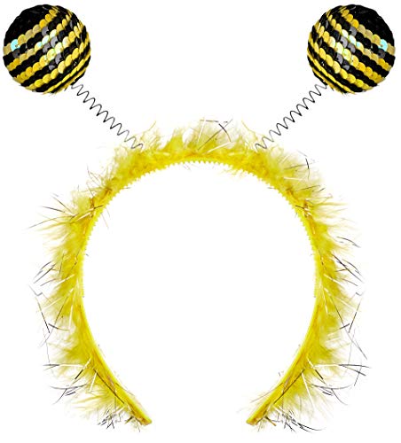 BALINCO Cerchietto ape con antenne per donna come accessorio per il vostro costume di carnevale