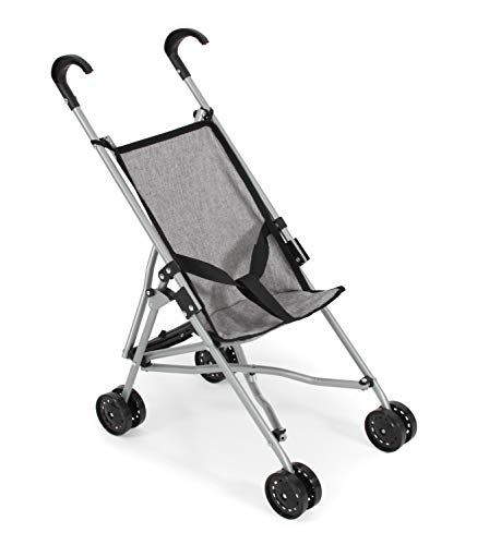 Bayer Chic 2000 600-19 - Passeggino per bambole Funny, colore: Grigio melange