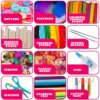 Blue Squid Arti e mestieri per bambini 3000 pezzi Deluxe Craft - Scatola gigante per bambini forniture artistiche - Kit di artigianato per bambini dai 4 ai 12 anni - immagine 5
