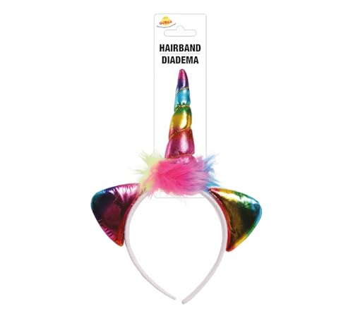 Cerchietto da Unicorno Multicolore bambina - immagine 4