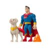 Dc Comics DC League of Super-Pets Superman & Krypto, Giocattolo per Bambini 3+ Anni, HGL02 + 2 Buoni Cinema DC League of Super-Pets