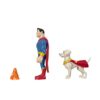 Dc Comics DC League of Super-Pets Superman & Krypto, Giocattolo per Bambini 3+ Anni, HGL02 + 2 Buoni Cinema DC League of Super-Pets - immagine 5