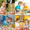 Giochi Montessori 2 in 1, Giochi Bambini Montessori 2 Anni, Giochi Educativi 3 4 5 Anni, Giochi Magnetici in Legno Giochi Pesca e Puzzle per Bambini 2 3 4 Anni Regali di Compleanno/Natale/Pasqua - immagine 9