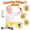 HappyKidsClub Giochi Neonato 0-12 Mesi, Accessori Utili Bianco e Nero, Libro Sensoriale, Regalo Bambino Montessori, Maschio, Sonaglio - immagine 7