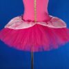 Lito Angels Principessa Aurora Tutu Ballerina Costume per Bambina, Vestito dal Balletto Danza Classica, Rosa caldo - immagine 5