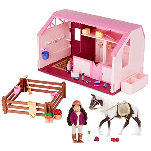 Lori Barn & Horse Set with Philippa, Colore, LO37084C1Z