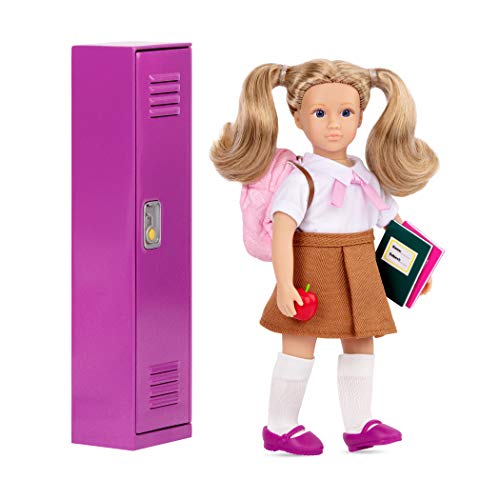 Lori LO31204Z - Armadietto e Accessori per la Scuola delle Bambole, da 6 Pollici, Alina, Multicolore - immagine 8