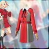 Lycoris Recoil Cosplay Costume Outfit Nishikigi Chisato Japanese School Uniform - immagine 5