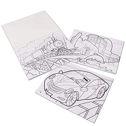 Melissa & Doug - Blocco da colorare per bambini, 50 pagine, fogli grandi 27,94 x 35,56 cm, cavalli, cuori, fiori e altro - immagine 5