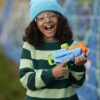 Nerf Elite Jr Ultimate Starter Set, 2 Easy Play Toy Foam Blasters, 15 Nerf Elite Darts, 2 Targets, Kids Outdoor Games (F6369) - immagine 9
