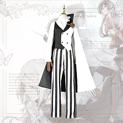 OSIAS Nikolai Gogol Set di costumi in bianco e nero - Replica di qualità superiore con taglie precise - immagine 5