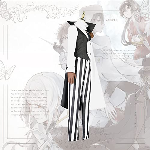 OSIAS Nikolai Gogol Set di costumi in bianco e nero - Replica di qualità superiore con taglie precise - immagine 6