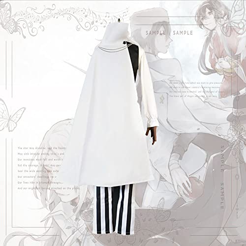 OSIAS Nikolai Gogol Set di costumi in bianco e nero - Replica di qualità superiore con taglie precise - immagine 7