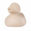 Oli & Carol - Giocattolo da bagno e dentizione in gomma naturale, Elvis le anatra da bagno, nudo, 8 cm