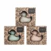Oli & Carol - Giocattolo da bagno e dentizione in gomma naturale, Elvis le anatra da bagno, nudo, 8 cm - immagine 6