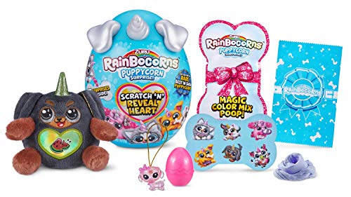 Rainbocorns Sparkle Cuore Serie 3 Puppycorn Sorpresa, Zuru Rainbocorns - immagine 3