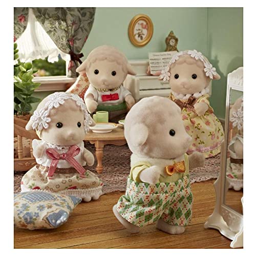 SYLVANIAN FAMILIES 5619, Famiglia Pecora, Multicolore - immagine 4