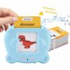 Schede Flash Card Parlanti, Carte Flash Inglese Regalo con 112 Fogli 224 Parole, Giocattoli di Apprendimento Educativi per Bambini da Ascoltare e Imparare in Età Prescolare 1-6 Anni - immagine 9