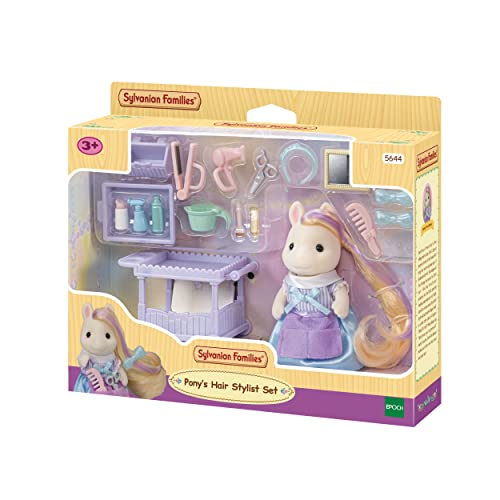 Sylvanian Families 5644 Pony's Hair Stylist Set - Dollhouse Playsets,Multicolor - immagine 3