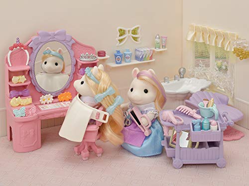 Sylvanian Families 5644 Pony's Hair Stylist Set - Dollhouse Playsets,Multicolor - immagine 8