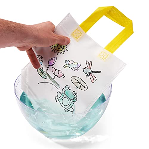 THE TWIDDLERS Kit di Borse da Colorare per Bambini - 10 Borsette da Colorare e 10 Pennarelli - immagine 5