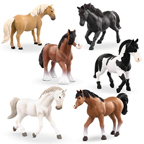 Terra by Battat- Cavallo Horse Set #3, Colore Colorato, AN6117BZ